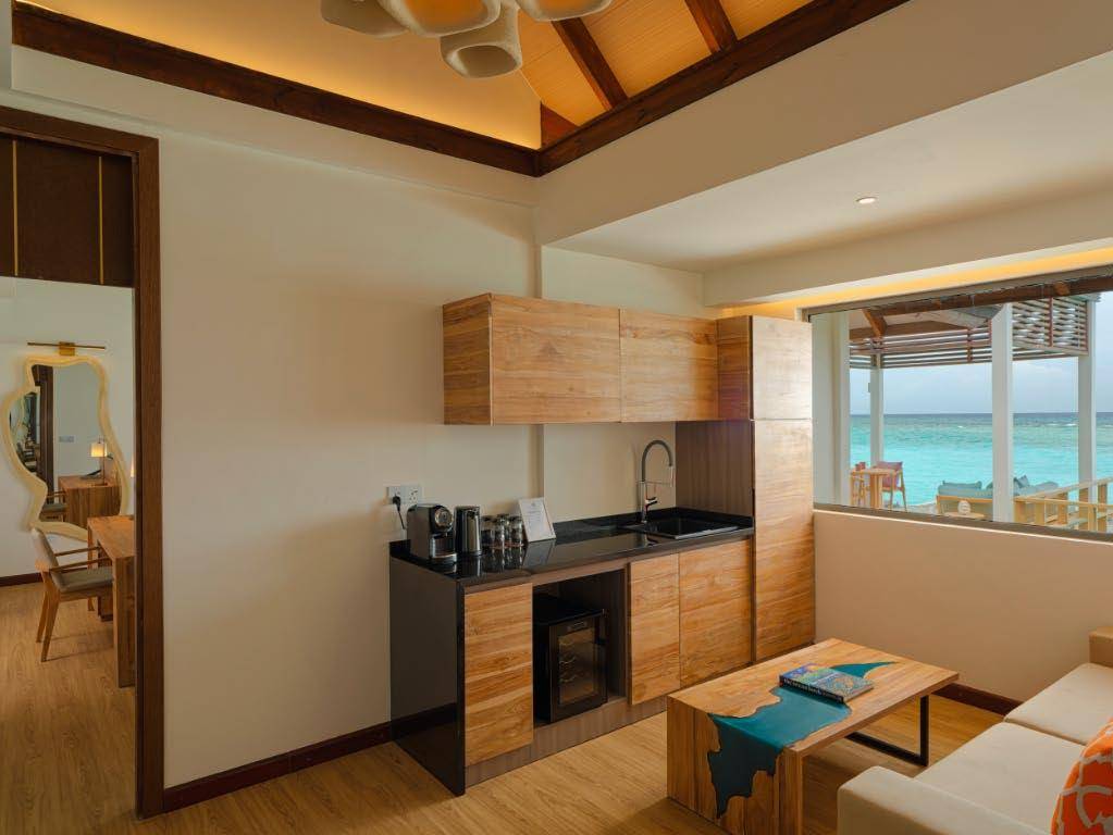 Meyyafushi Maldives - 2-bedroom Water Pool Villa with Slide - wohnen