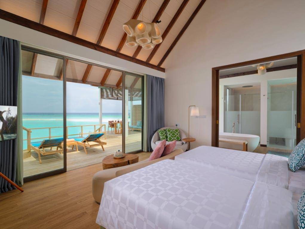 Meyyafushi Maldives - 2-bedroom Water Pool Villa with Slide - wohnen