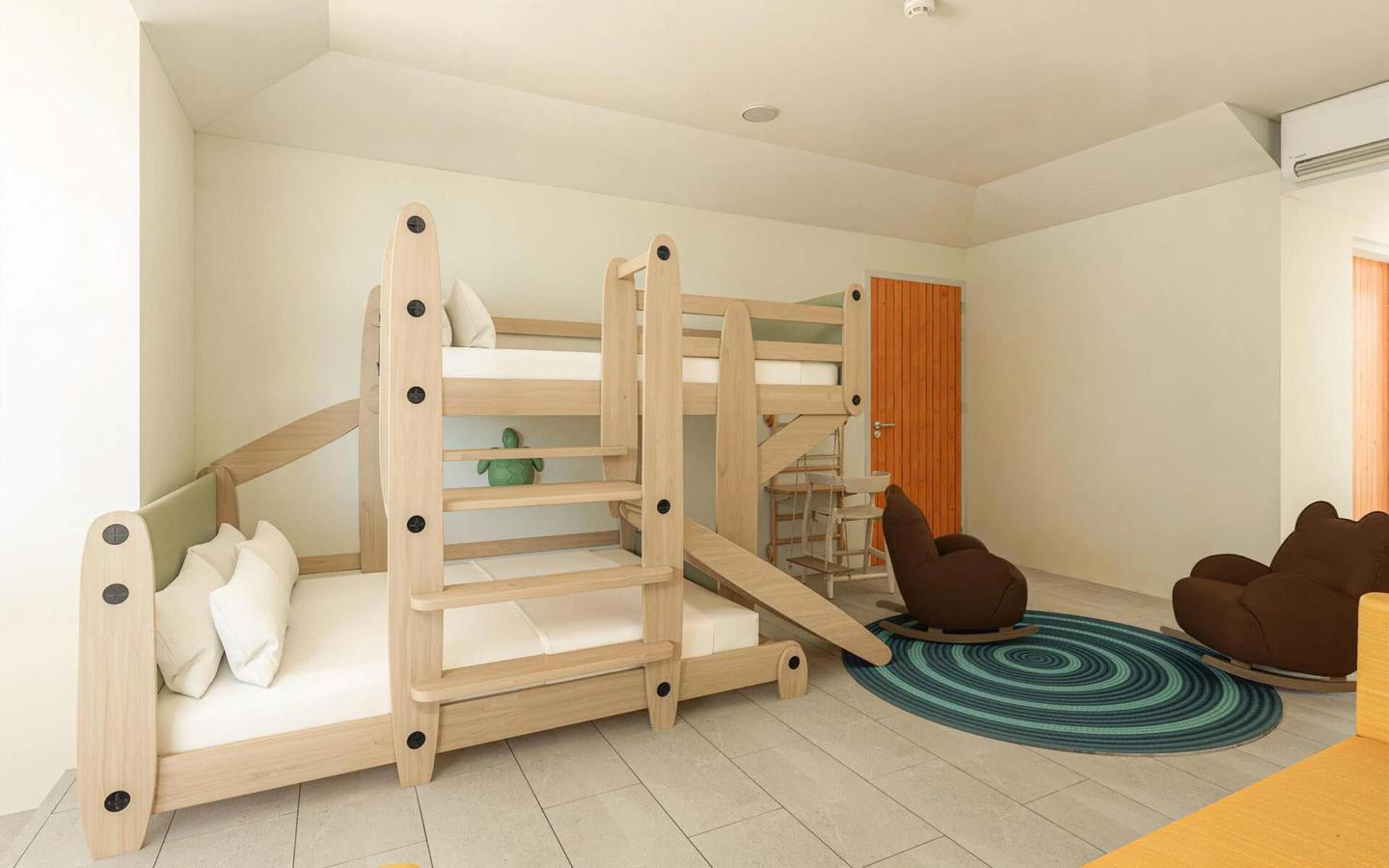 3_Kandooma_Maldives_Family_Beach_Pool_Villa_Kinderzimmer