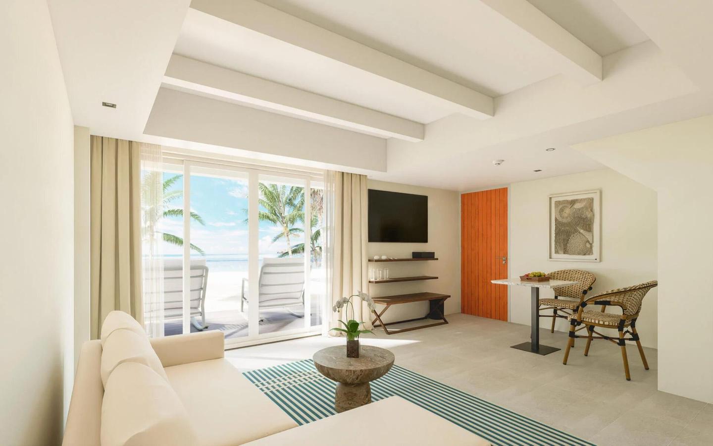 4_Kandooma_Maldives_Two-Bedroom-Beach-House_Sea-View-with-Pool-Schlafzimmer