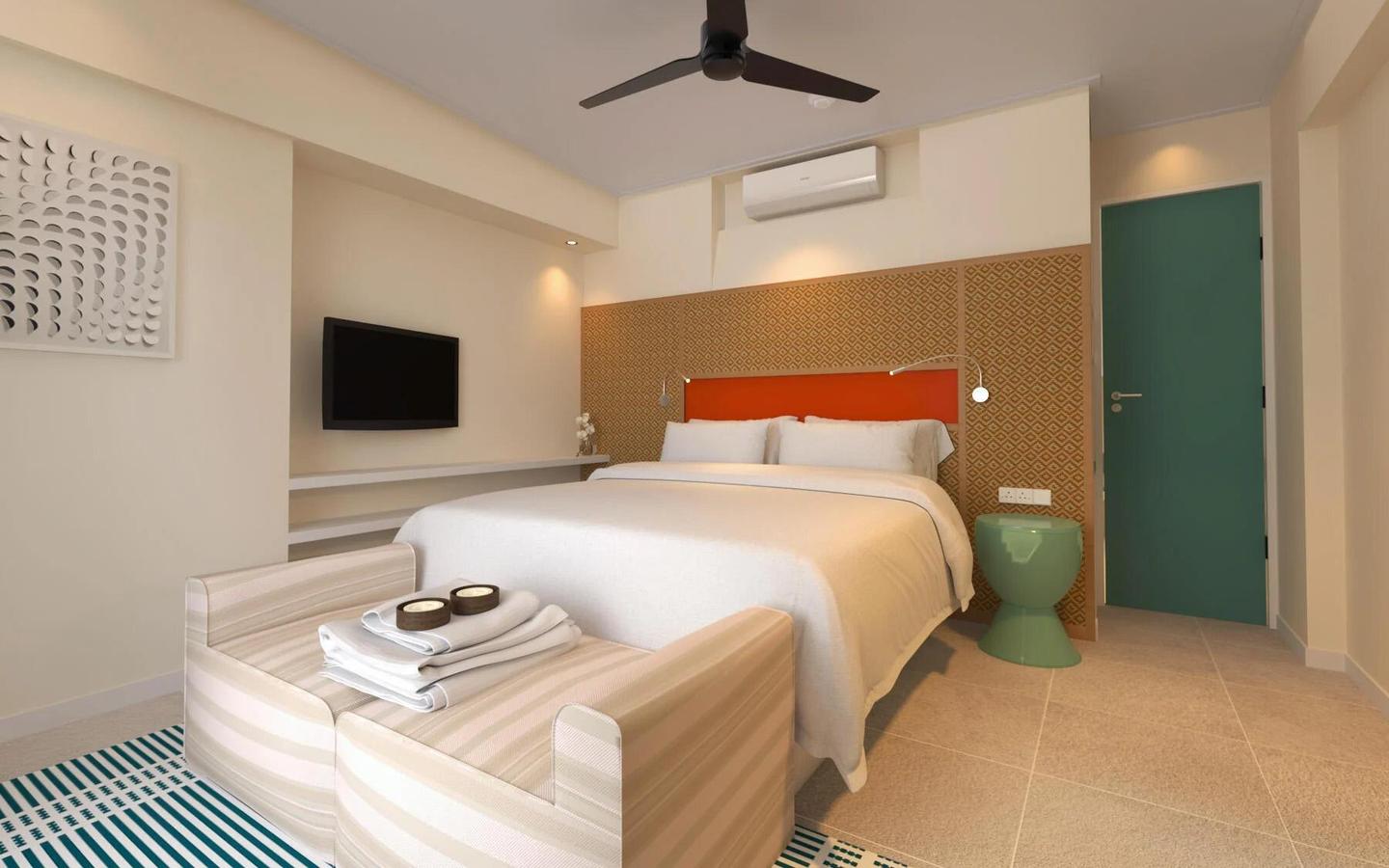 6_One_Bedroom_Beach_House_Garden_View_2
