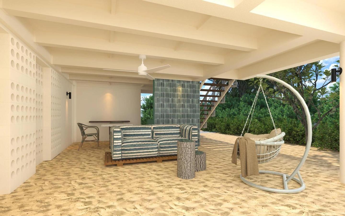 6_One_Bedroom_Beach_House_Garden_View_4