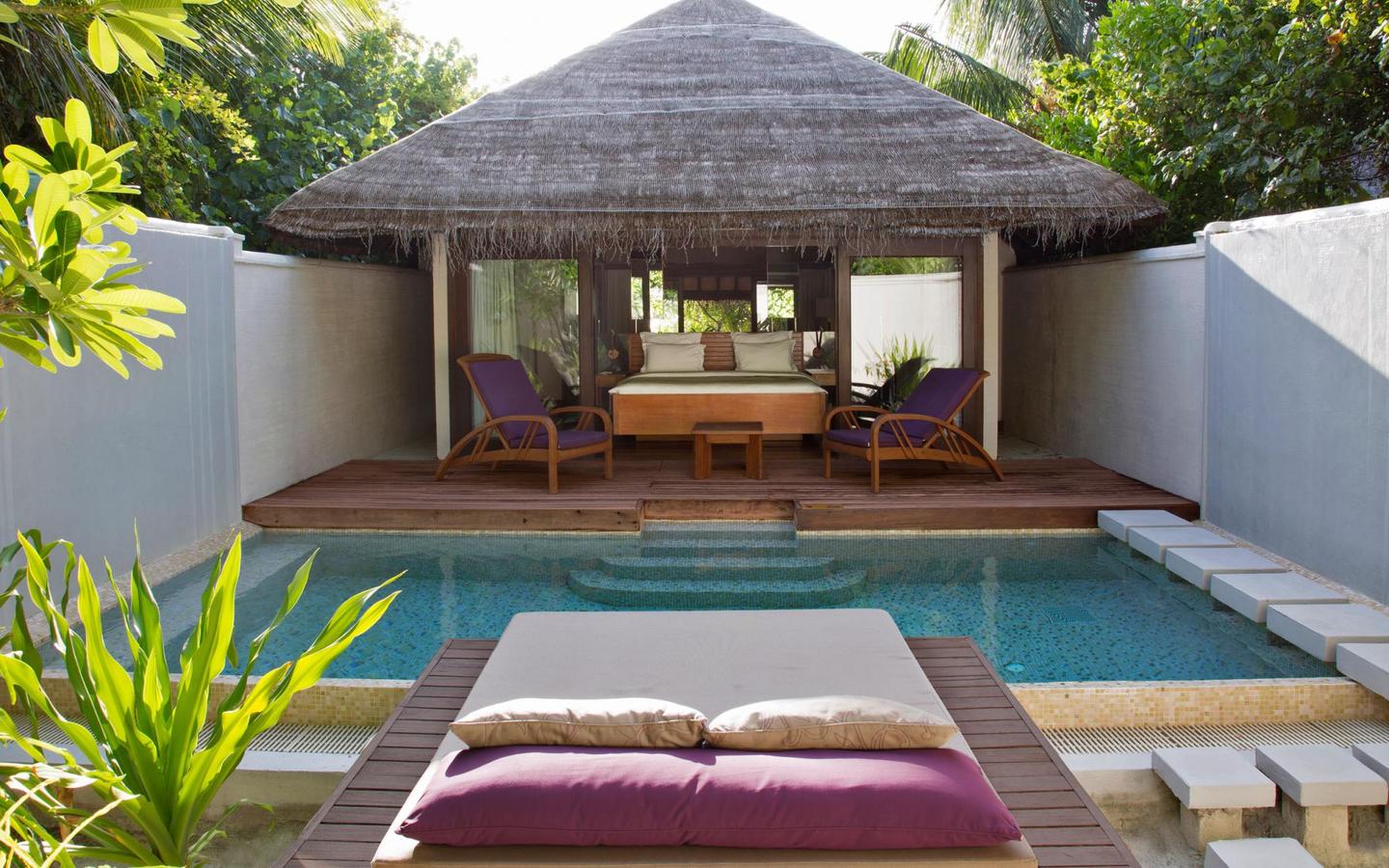 Coco Bodu Hithi, Malediven, Island Villa, Außenansicht
