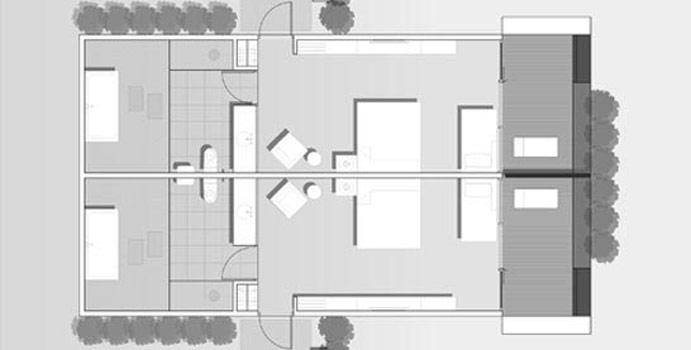 Grundriss, Family Beach Villa, Lily Beach Resort & SPA