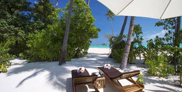 Strand, Sunset Beach Villa, Atmosphere Kanifushi Maldives 