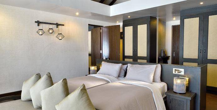 2 Bedroom Sunset Family Beach Beach Villa, Atmosphere Kanifushi Maldives 