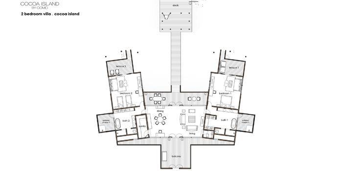 Como Water Villa | Cocoa Island by Como