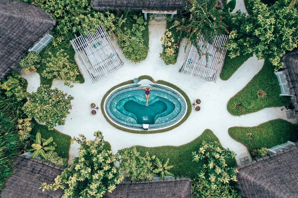 Feel free, Feel so good, Feel - Bohemian (Boho) Style on Maldives