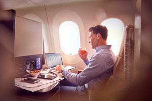 Etihad Airways Business Class