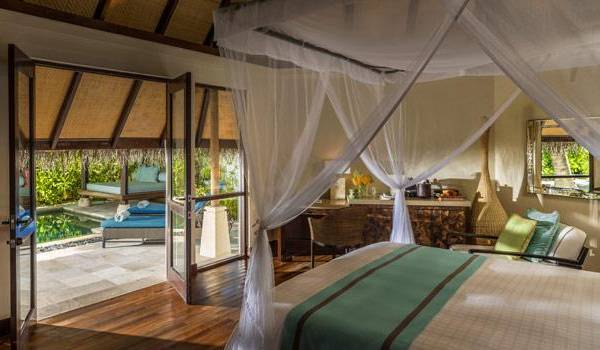 Wohnen, Sunset Beach Pavilion with Pool, Four Seasons Resort Maldives at Kuda Huraa
