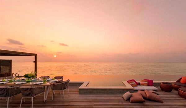 Sunset Three Bedroom Water Suite with Pool, Four Seasons Resort Maldives at Kuda Huraa