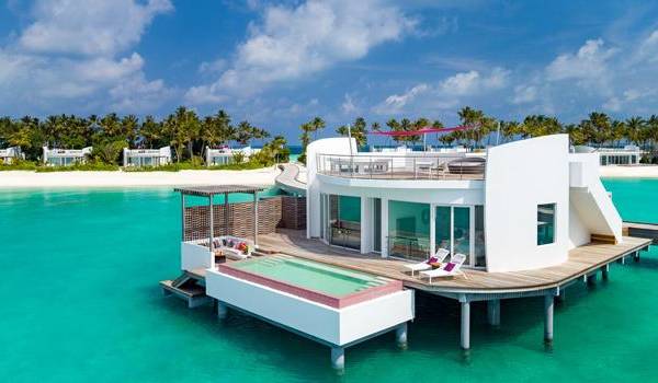 Water Villa mit Pool, Jumeirah Maldives