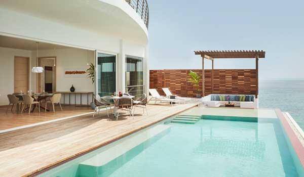 Pool, Over Water Residences, Jumeirah Maldives