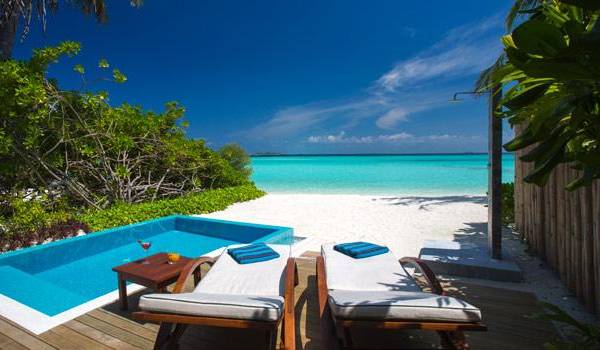 Pool, Beach Villa with Pool, Velassaru Maldives