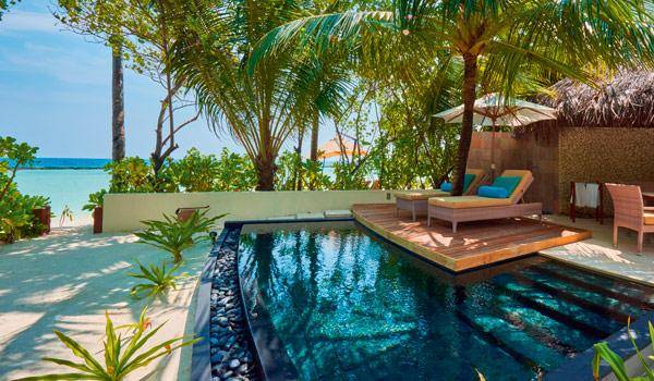 Beach Villa, Constance Halaveli Resort