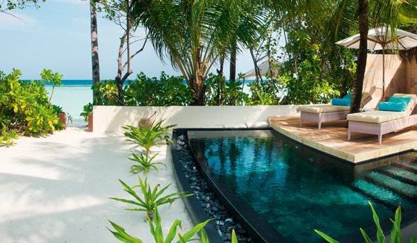 Plunge Pool, Family Beach Villa, Constance Halaveli Resort