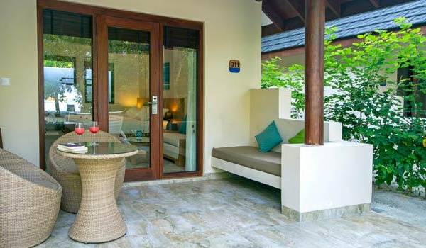 Terrasse, Superior Bungalow, Summer Island Maldives