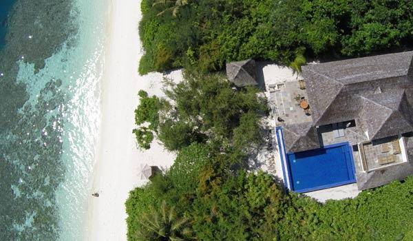 Luftaufnahme, Family Villa with Pool, Hideaway Beach Resort & SPA