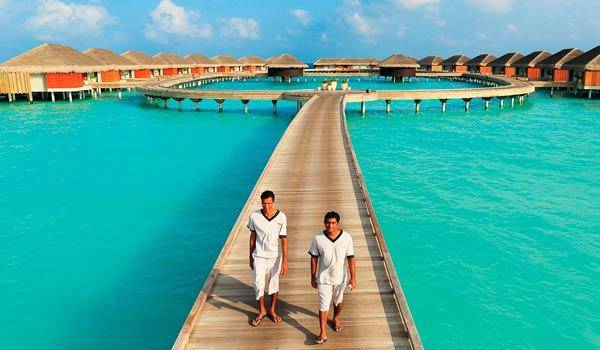 Steg, Sunrise Water Pool Villa, Velaa Private Island Maldives
