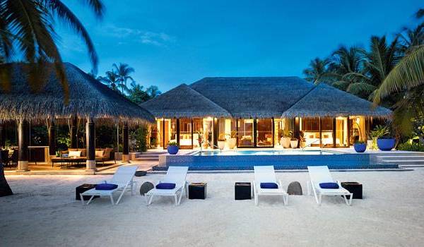 Beach Pool House, Velaa Private Island Maldives