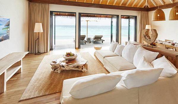 Wohnraum, Maalifushi Water Villa, COMO Maalifushi