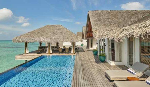 Three Bedroom Water Sunset Villa, Fairmont Maldives Sirru Fen Fushi