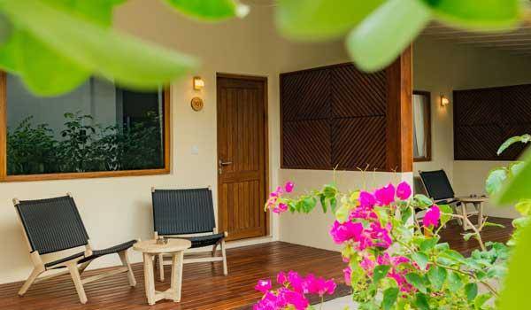 Terrasse, Garden Villa, Fiyavalhu Maldives