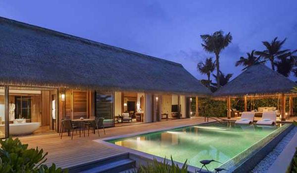 King Grand Beach Villa with Pool, Waldorf Astoria Maldives Ithaafushi
