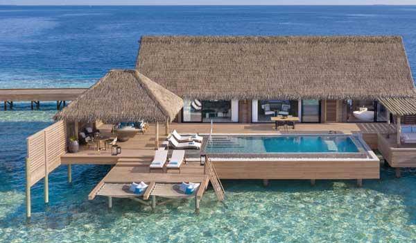 King Grand Overwater Villa with Pool, Waldorf Astoria Maldives Ithaafushi