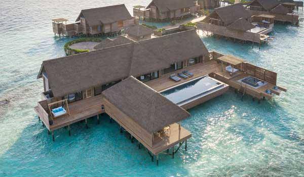 2 Bedroom Overwater Villa with Pool, Waldorf Astoria Maldives Ithaafushi