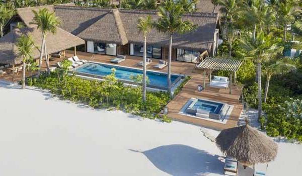 2 Bedroom Beach Villa with Pool, Waldorf Astoria Maldives Ithaafushi