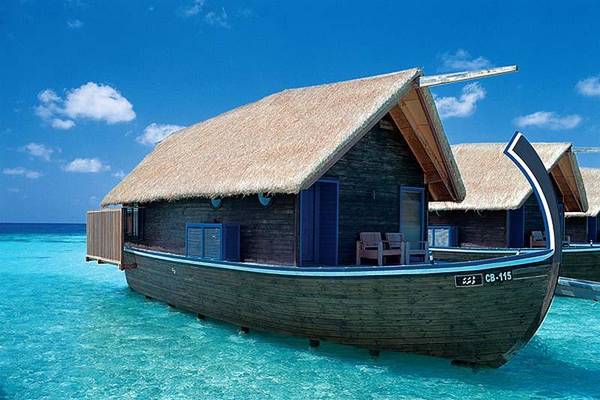 Dhoni Suite, Aussenansicht, Cocoa Island by Como, Malediven
