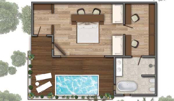 Garden Villa with Pool, Kihaa Maldives
