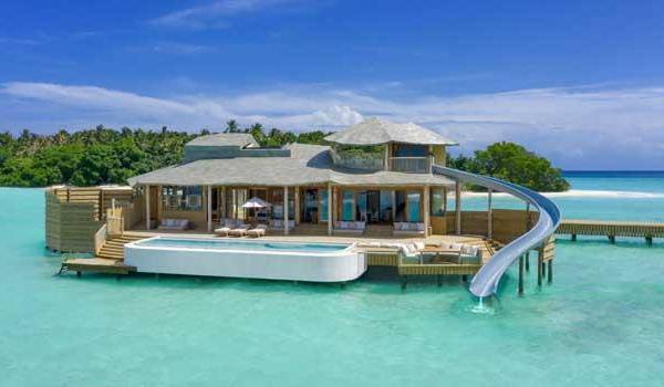1 Bedroom Water Retreat with Slide, One Bedroom Water Retreat, Soneva Fushi Resort