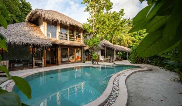 2 Bedroom Soneva Fushi Villa Suite with Pool, Two Bedroom Villa with Pool, Soneva Fushi Resort