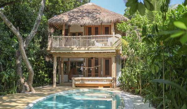 2 Bedroom Crusoe Residence with Pool, Two Bedroom Villa Suite with Pool, Soneva Fushi Resort