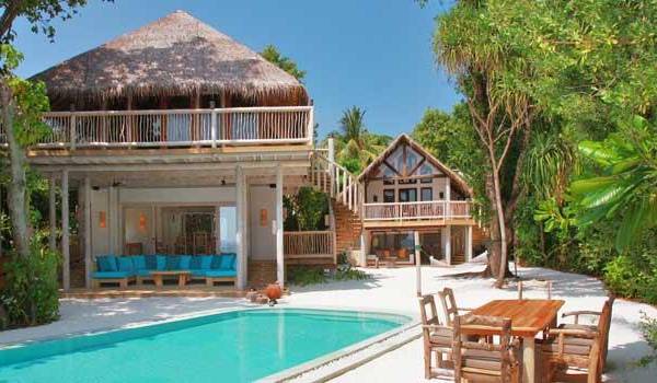 3 Bedroom Crusoe Suite with Pool, Three Bedroom Villa Suite with Pool, Soneva Fushi Resort