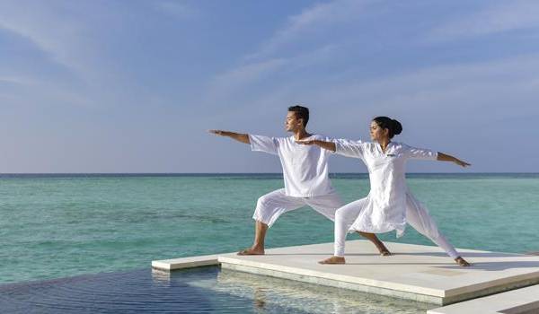 Sunrise Two Bedroom Water Suite with Pool, Four Seasons Resort Maldives at Kuda Huraa