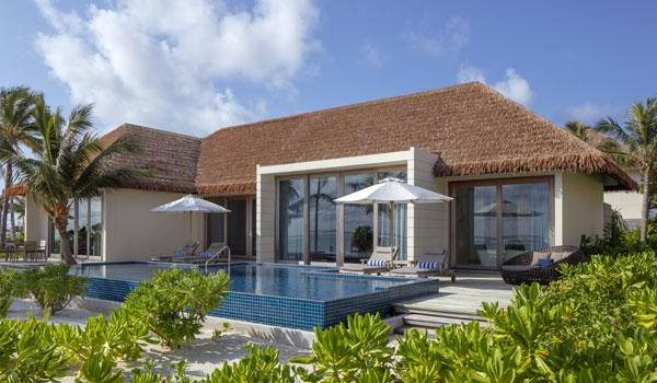 2 Bedroom Beach Suite Villa with Private Pool, Radisson Blu Resort Maldives