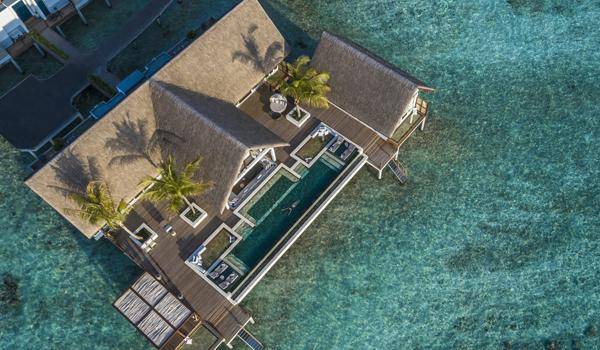 Sunrise Three-Bedroom Water Suite,  Four Seasons Resort Maldives at Landaa Giraavaru