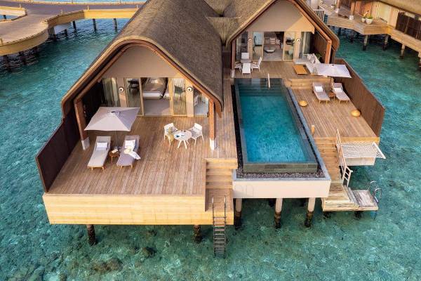 JOALI BEING | Two Bedroom Ocean Pool Villa | Ansicht von oben