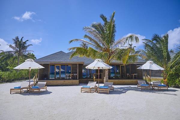 Jawakara Islands Maldives, Malediven, Dheru Three Bedroom Villa, Außenansicht
