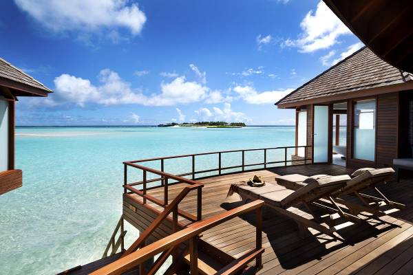 Sunrise Over Water Villa