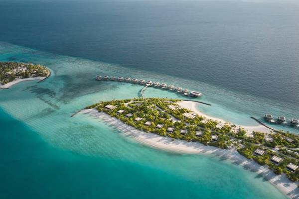 Luftaufnahme, Patina Maldives, Fari-Islands