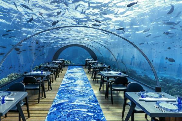 Hurawalhi Island Resort, Malediven, Slider, Undersea Restaurant