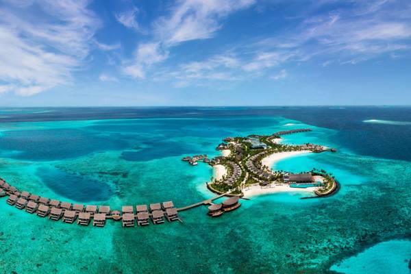 Hilton Maldives Amingiri, Slider, Aerial