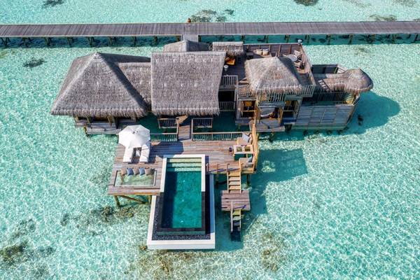 Gili Lankanfushi, Villa Suite mit Pool, Aerial
