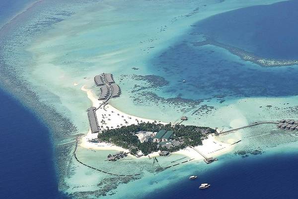 Luftaufnahme, Constance Moofushi Resort