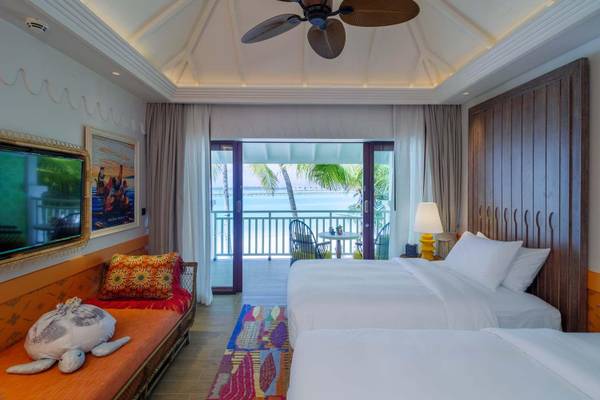 Sky Room - Twin Bed, SAii Lagoon Maldives