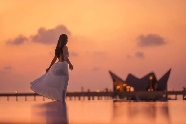 JOALI Maldives, Insel, Sunset